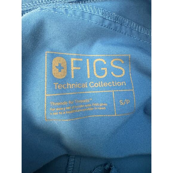 FIGS Technical Collection Women's Scubs Size Small Light Blue‎ - Picture 9 of 9